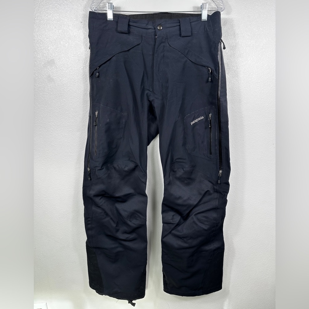 Patagonia Men’s Chute To Thrill Pants - Ski / Snowboarding Black Size 32 / Large